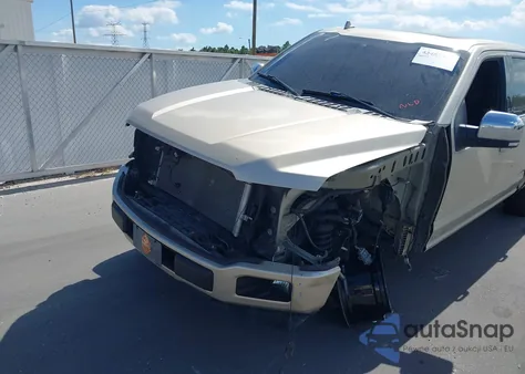 2018 Ford F-150 Platinum from USA, damaged, VIN 1FTEW1CG4JFB39775